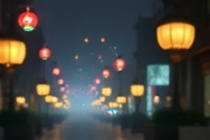 车站出口处背着行囊的远方来客