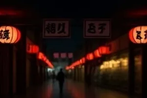 午夜工作台上散落的齿轮与台灯